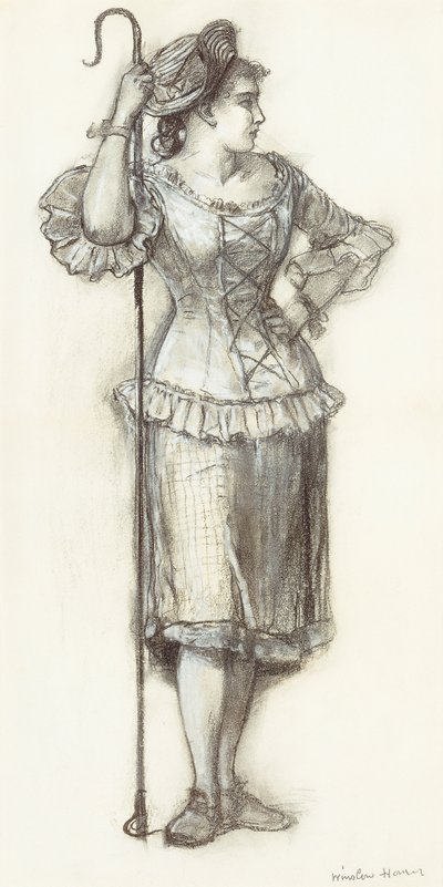 La Bergère, 1878 - Winslow Homer