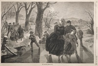 La saison de patinage - Winslow Homer