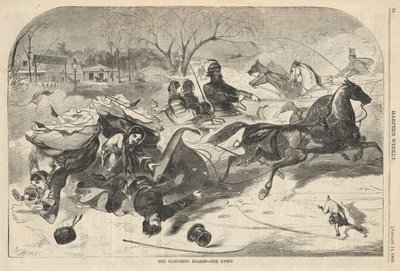 La Saison des traîneaux - Winslow Homer