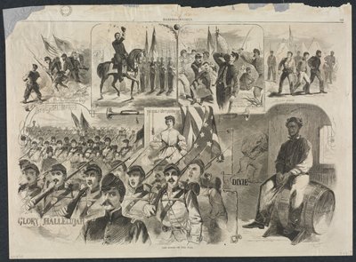 Les Chants de la guerre, 1861 - Winslow Homer