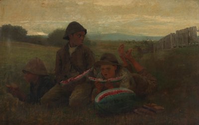Les garçons à la pastèque - Winslow Homer