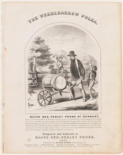 La Polka de la brouette [partition de cinq pages, complète] - Winslow Homer