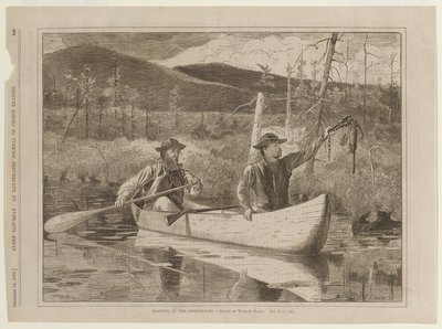 Piégeage dans les Adirondacks - Winslow Homer