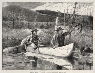 Piégeage dans les Adirondacks, 1870 - Winslow Homer
