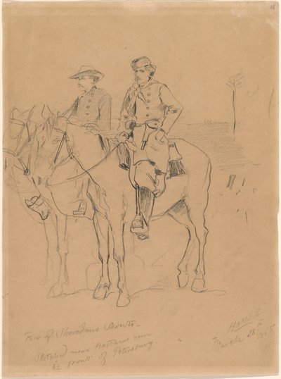 Deux éclaireurs - Winslow Homer