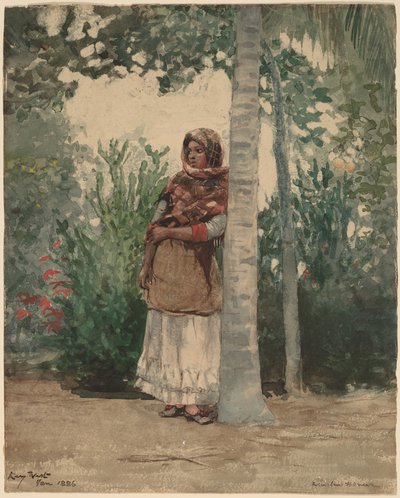 Sous un palmier - Winslow Homer