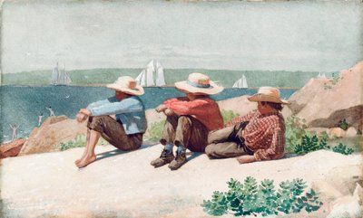 Regarder les navires, Gloucester - Winslow Homer