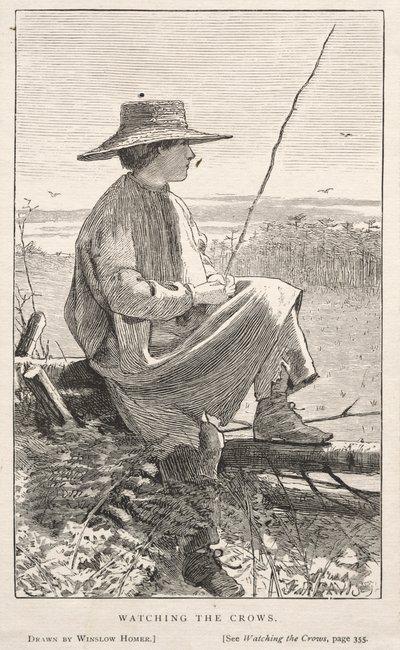 Observer les corbeaux - Winslow Homer
