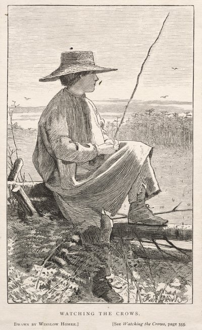 Regarder les corbeaux, 1868 - Winslow Homer