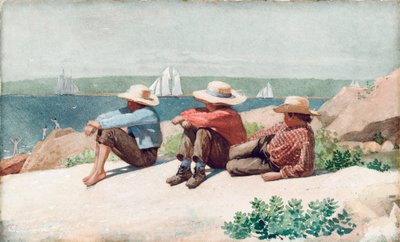 Regarder les navires, Gloucester - Winslow Homer