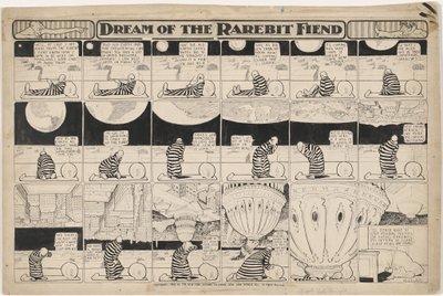 Rêve du rarebit fiend : Voici Washington - Winsor McCay