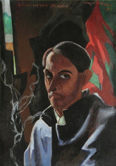 La Dernière Cigarette du Condamné Autoportrait, 1924 - Witkacy