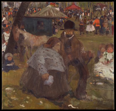 Fête foraine de la Pentecôte près de Cracovie - Witold Wojtkiewicz
