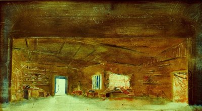 Appartement du chef du groupe des géologues. Le jour. - Wladimir Jewgrafowitsch Tatlin