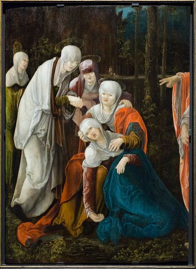 Le Christ prenant congé de sa mère, vers 1520 - Wolf Huber
