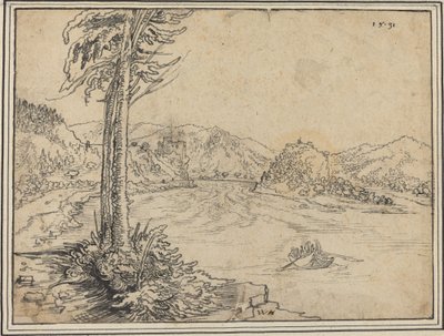 Les rapides du Danube près de Grein - Wolf Huber