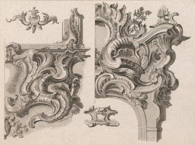 Suggestion pour la décoration du coin inférieur droit et du coin supérieur droit d