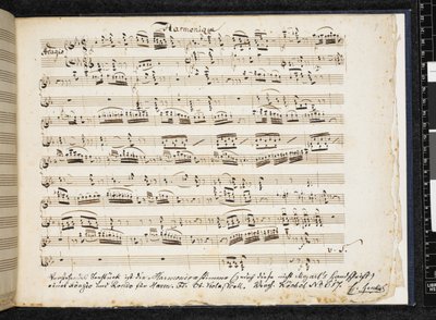 Adagio et Rondo en do mineur/majeur pour armonica, flûte, hautbois, alto et violoncelle - Wolfgang Amadeus Mozart