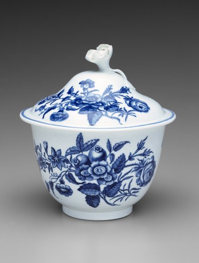Sucrier Couvert, vers 1760-1780 - Worcester Porcelain Manufactory