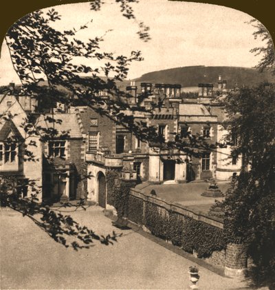 Abbotsford, maison de Sir Walter Scott, Écosse, 1896 - Works and Sun Sculpture Studios