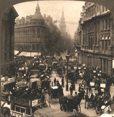 Cheapside, Londres, 1896 - Works and Sun Sculpture Studios