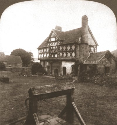 Château de Stokesay, Angleterre, l
