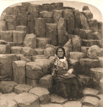 La Chaise des Souhaits, Chaussée des Géants, Irlande, 1897 - Works and Sun Sculpture Studios
