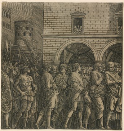 Le Triomphe de César : Les Sénateurs - Workshop of Andrea Mantegna