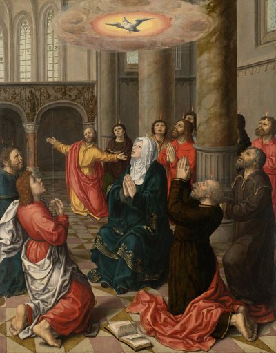 Pentecôte - Workshop of Bernard van Orley