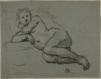 Nu couché - Workshop of Domenico Tintoretto