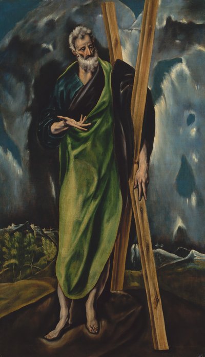 Saint André - Workshop of El Greco