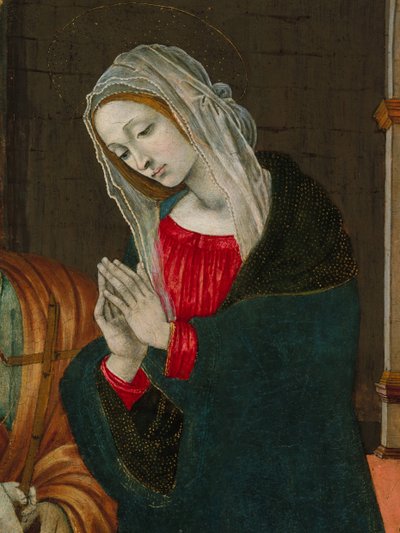 La Vierge de la Nativité, probablement vers 1500 - Workshop of Filippino Lippi