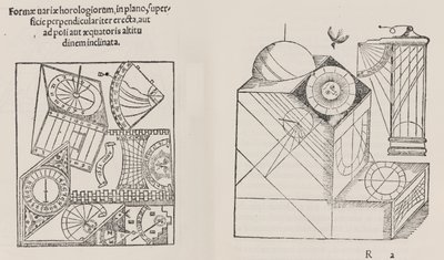 Horologiographia, après la première édition par Sebast. Munsterum, 1533 - Workshop of Hans Holbein the Younger