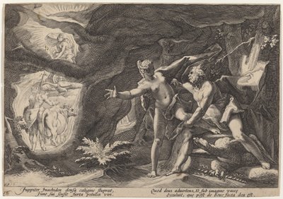 Jupiter et Io - Workshop of Hendrick Goltzius, after Hendrick Goltzius