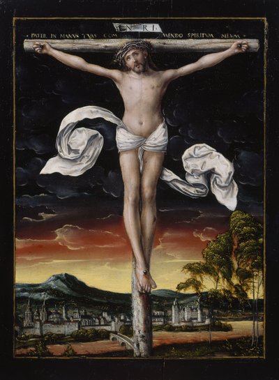 Le Christ sur la croix - workshop of Lucas Cranach the Elder
