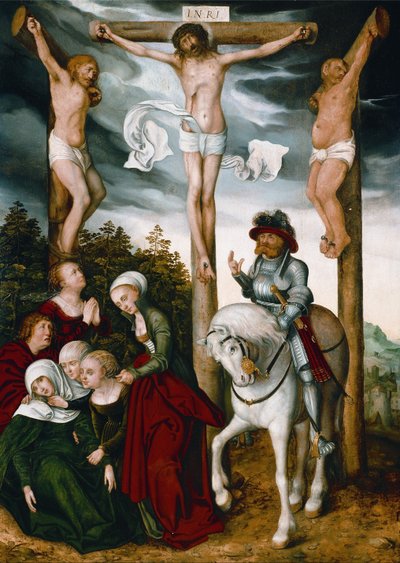 Crucifixion du Christ - workshop of Lucas Cranach the Elder