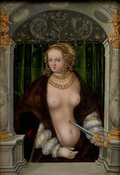 Le suicide de Lucrèce - workshop of Lucas Cranach the Elder