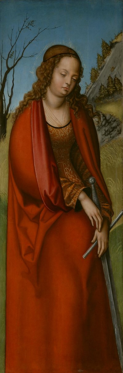 Allemand : Hl. Katharina St Catherine - workshop of Lucas Cranach the Elder