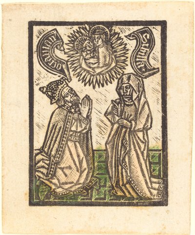 Empereur Octavien et la Sibylle - Workshop of Master of the Aachen Madonna