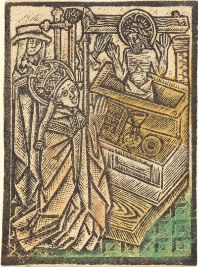 Saint Grégoire - Workshop of Master of the Aachen Madonna
