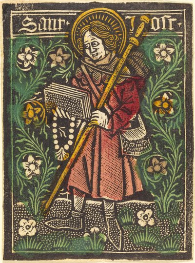 Saint Jost - Workshop of Master of the Aachen Madonna