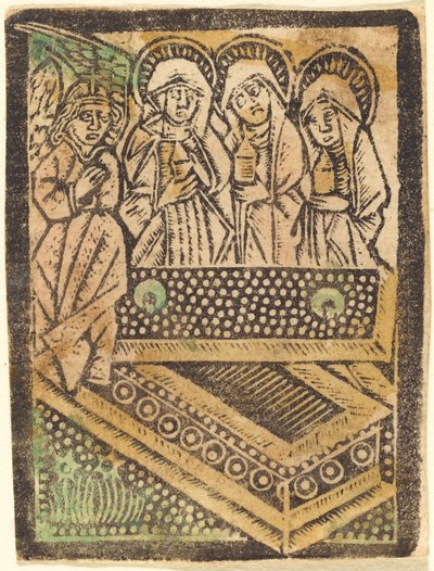 Les Trois Maries au Tombeau - Workshop of Master of the Aachen Madonna