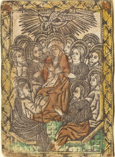 La Pentecôte - Workshop of Master of the Borders with