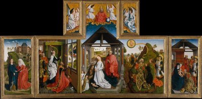 La Nativité, milieu du 15ème siècle - Workshop of Rogier van der Weyden