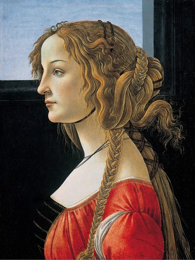 Portrait de profil d