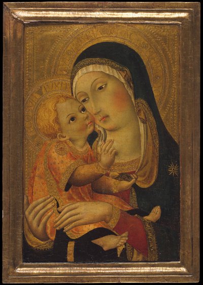 Madone et Enfant - Workshop of Sano di Pietro