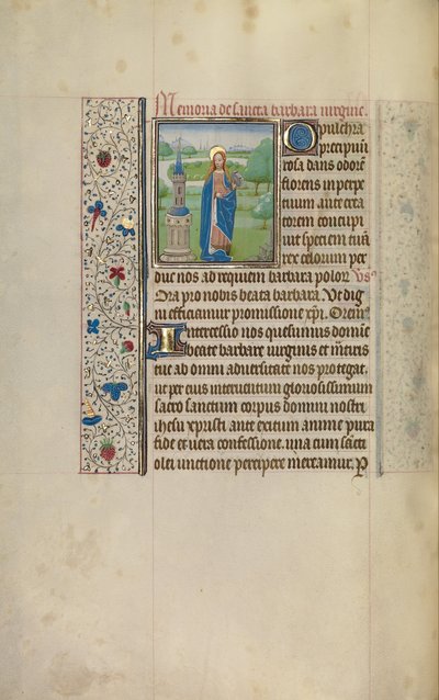 Sainte Barbe - Workshop of Willem Vrelant