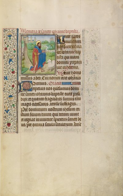 Saint Jean-Baptiste - Workshop of Willem Vrelant