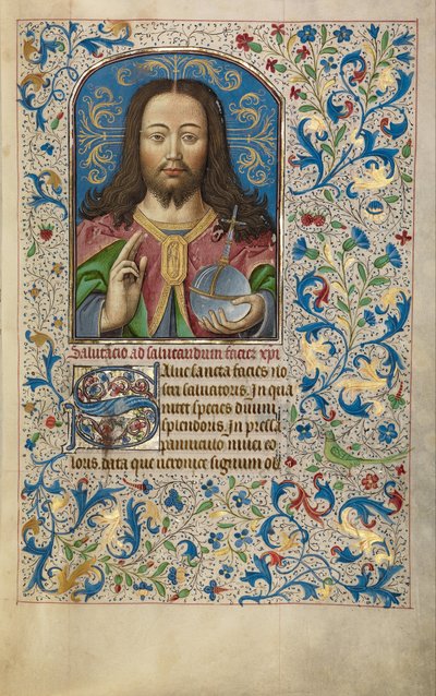 Le Sauveur du monde - Workshop of Willem Vrelant