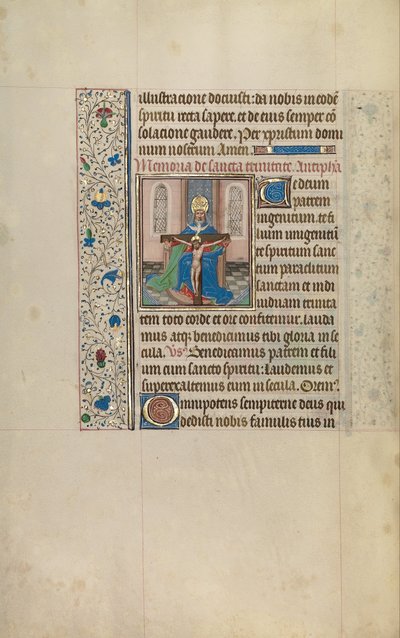Le Trône de Grâce Trinité - Workshop of Willem Vrelant
